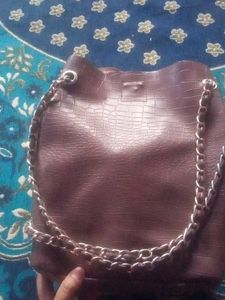 Brown Tote Bag
