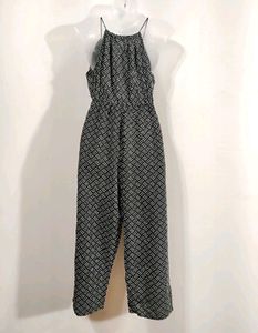 Black Nd White Jumpsuit