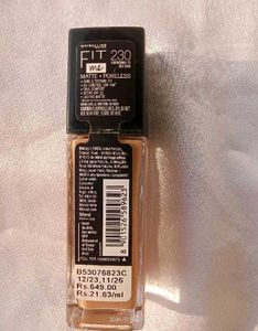 Maybelline New York Foundation Shade No.230