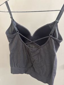 Gray Bra