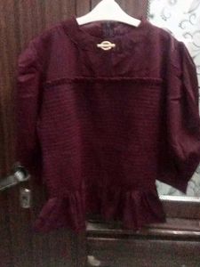 Burgundy Top