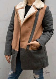 Stylish Heavy Fleece-Lined Winter Coat