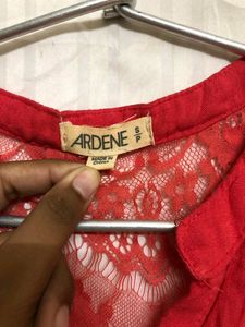 Ardene Pink Sleeveless Shirt Top