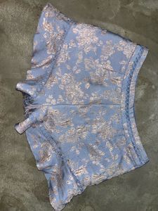 Summer Ready Lucille Metallic Jacquard Shorts
