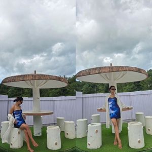 floral printed strapless mini dress