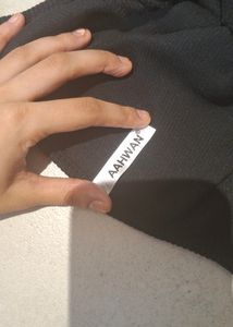 BLACK CORSET TANK TOP