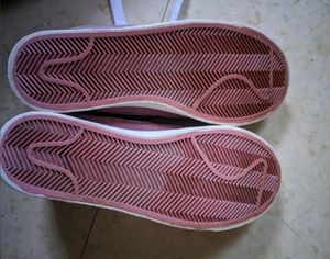 Pink Suede Nike Blazer Low