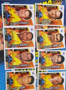 Topps Cricket Attax 2014 Csk Team Set