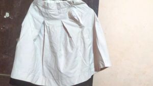 White School Skirt