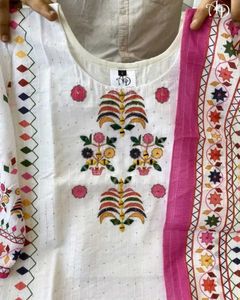Sequin Work Kurta Set