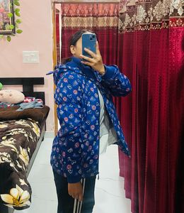 Blue Puffer Jacket