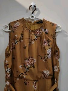 FabAlley Floral Jumpsuit