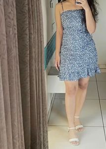 Floral Print Mini Dress