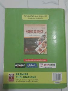 Premier Home Science Class 11th Book