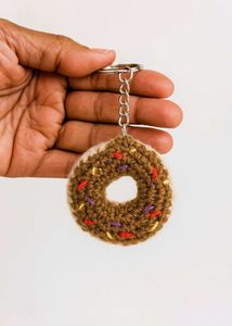 Homemade Crochet keychain