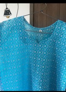 Elegant Blue Kurta