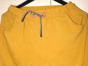 Mustard Cargo Pants