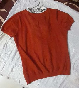 Autumn Bow Detail Top