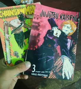 Chainsaw Man &amp; Jujutsu Kaisen Maga Combo of-2