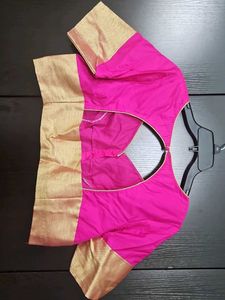 Pink Paisley Banarasi Saree