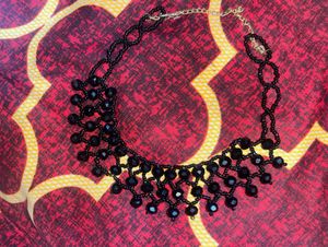 Black necklace