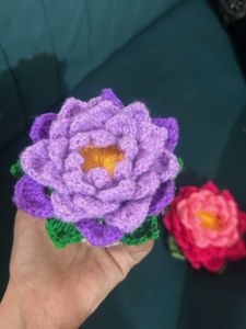 Handmade Crochet Flower Decoration
