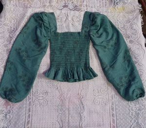 Glamourous See Green 💚 Cute Crop Top For Girls