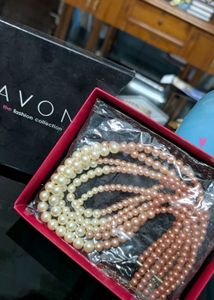 Avon Pearl Jwellery Set
