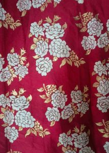 Floral Print Skirt