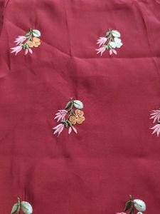 Muslin  Top Full Embroidered