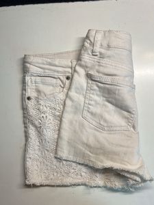 Vintage Y2k🎀 embroidered beach shorts