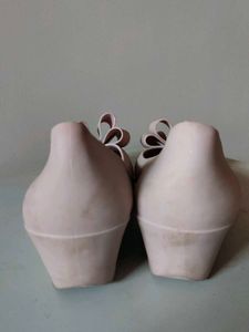 Cute Pink Bow Ballet Flats