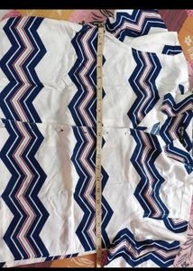 Trendy Zig-Zag Print Shirt