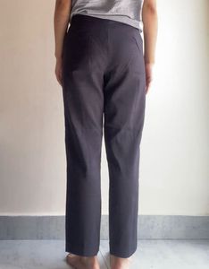 women Charcoal Trousers