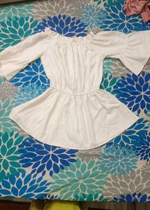 White Off-Shoulder Dress