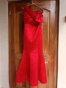 Red Mermaid Dress