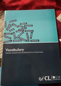 Vocabulary Book For Clat Exam