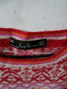 Woolen Long Dress