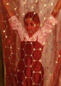 Red Dupatta