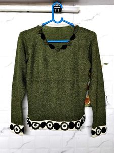 Tshirt (Gren Olive, Full Sleeves)