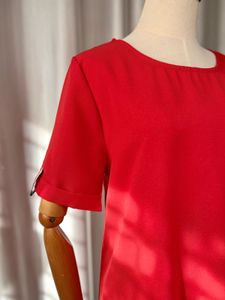 🚀🚀24Hrs EOS SALE🚀🚀 Chic Red Top