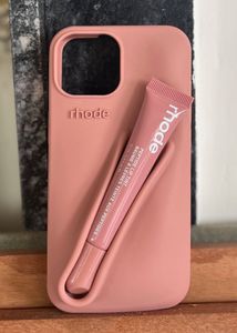 Rhode Case With Lip Gloss For Iphone 13/14/15