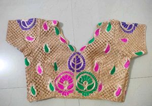 Partywear Multicolored Blouse