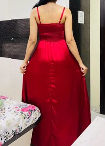 Red Party Gown
