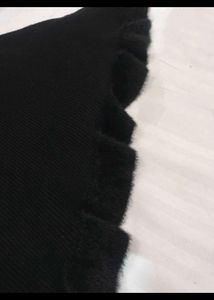 black phoncho sweater for women🍒