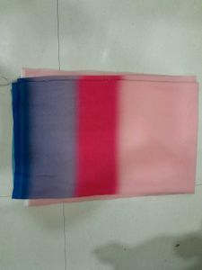 Ombre Scarf - Pink, Red, &amp; Blue (Without Blouse)