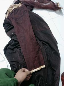 Elegant Embroidered gown Dress