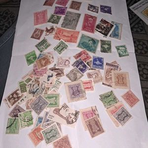 100 Unique Indian Stamps