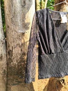 🖤Black Lace Long Sleeve Top🖤