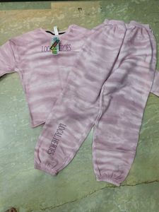 pink coord set